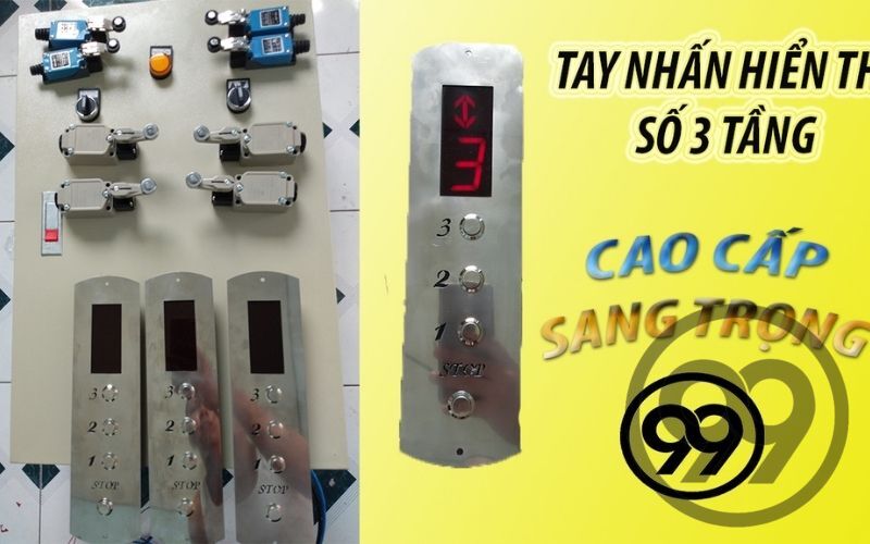 tủ điện thang máy tay nhấn số 3t 2