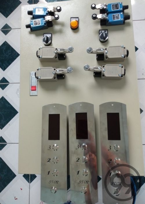 tủ điện thang máy tay nhấn số 3t 3